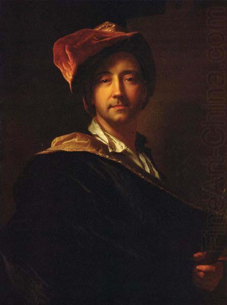 Self portrait, Hyacinthe Rigaud